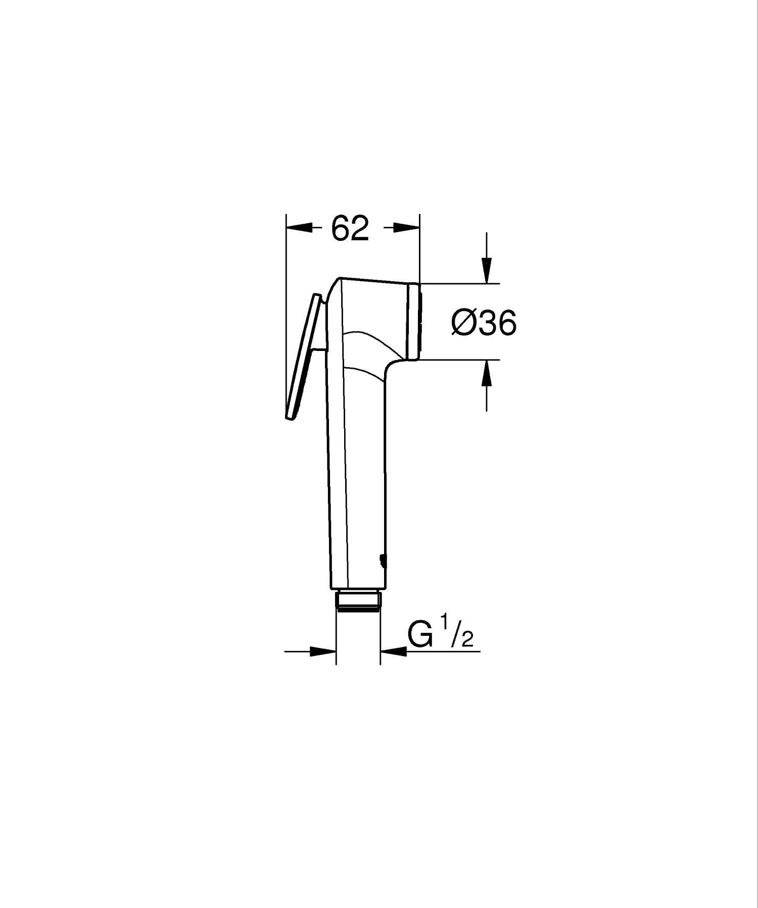 GROHE Tempesta 26351000 doccetta a pistola cromo
