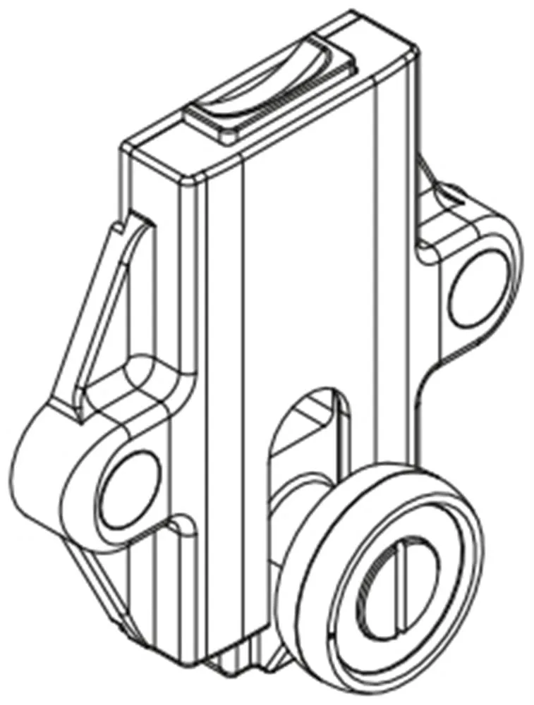 Vismaravetro Serie 7200 Carrello Inferiore 6100-6200 Grigio
