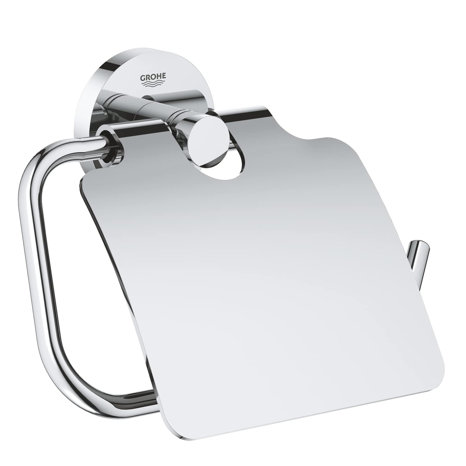 Grohe Start 41179000 portarotolo cromo con coperchio metallo