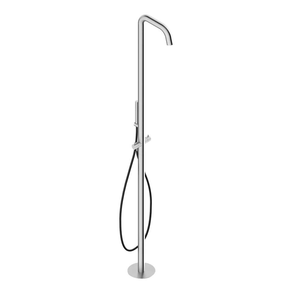 Tubico Wellness Flows colonna doccia pavimento inox 316L