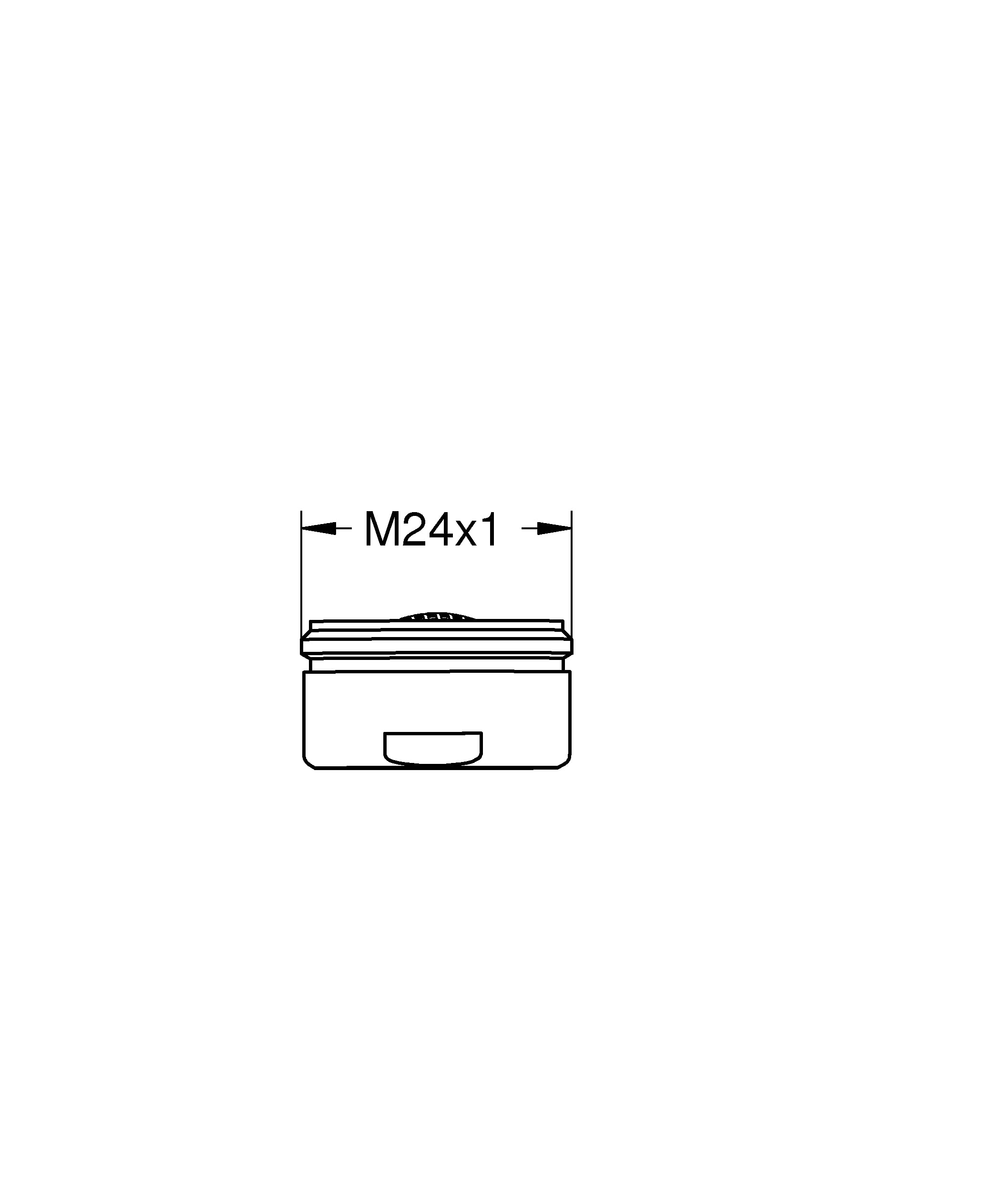 Grohe 40451000 Mousseur M24x1 Aeratore 2 Pezzi risparmio acqua
