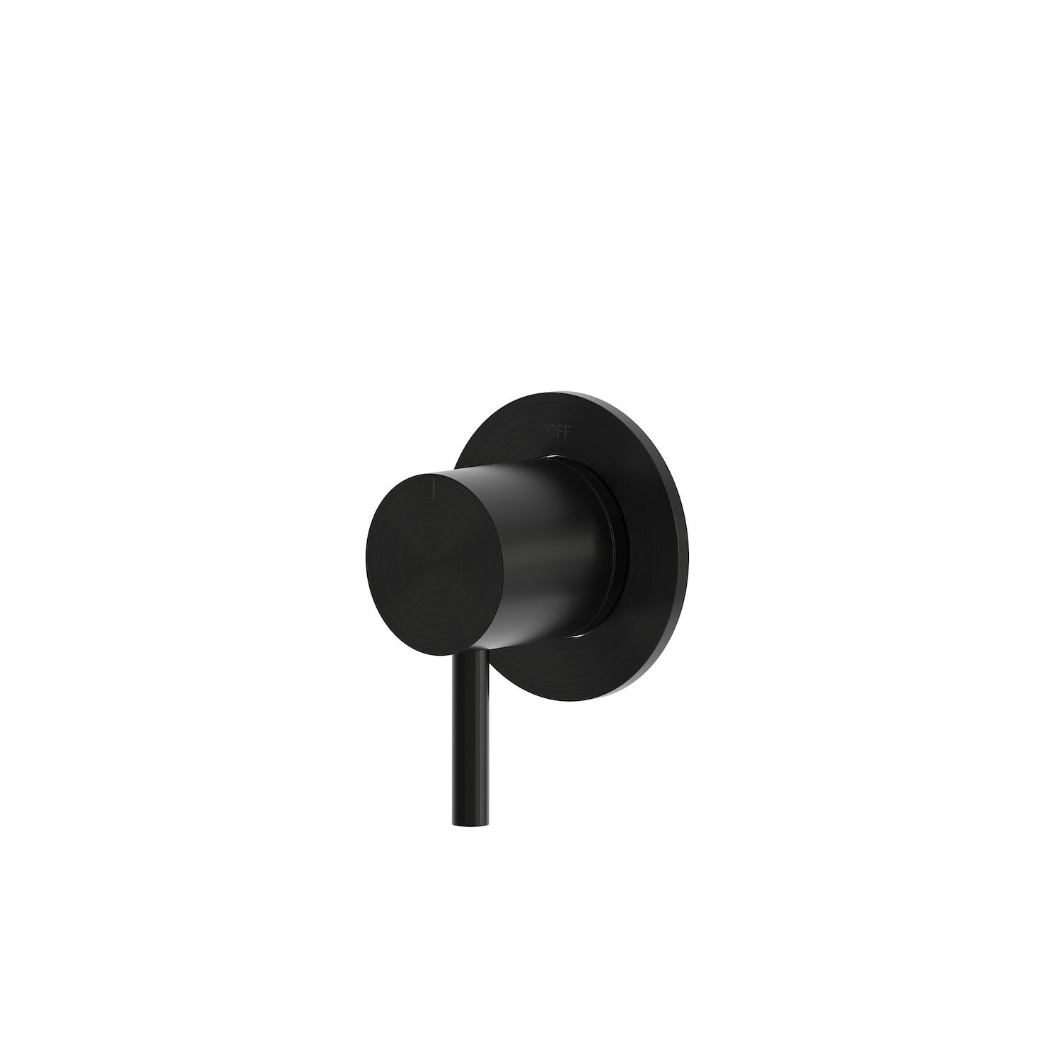 Sined Levante Valvola Doccia On-Off Nera inox