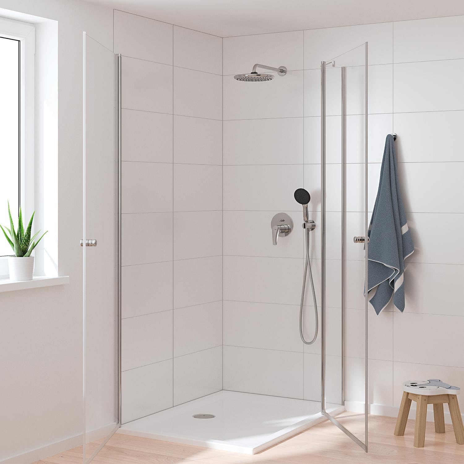 GROHE Start Edge 25293000 sistema doccia incasso cromo 2 vie