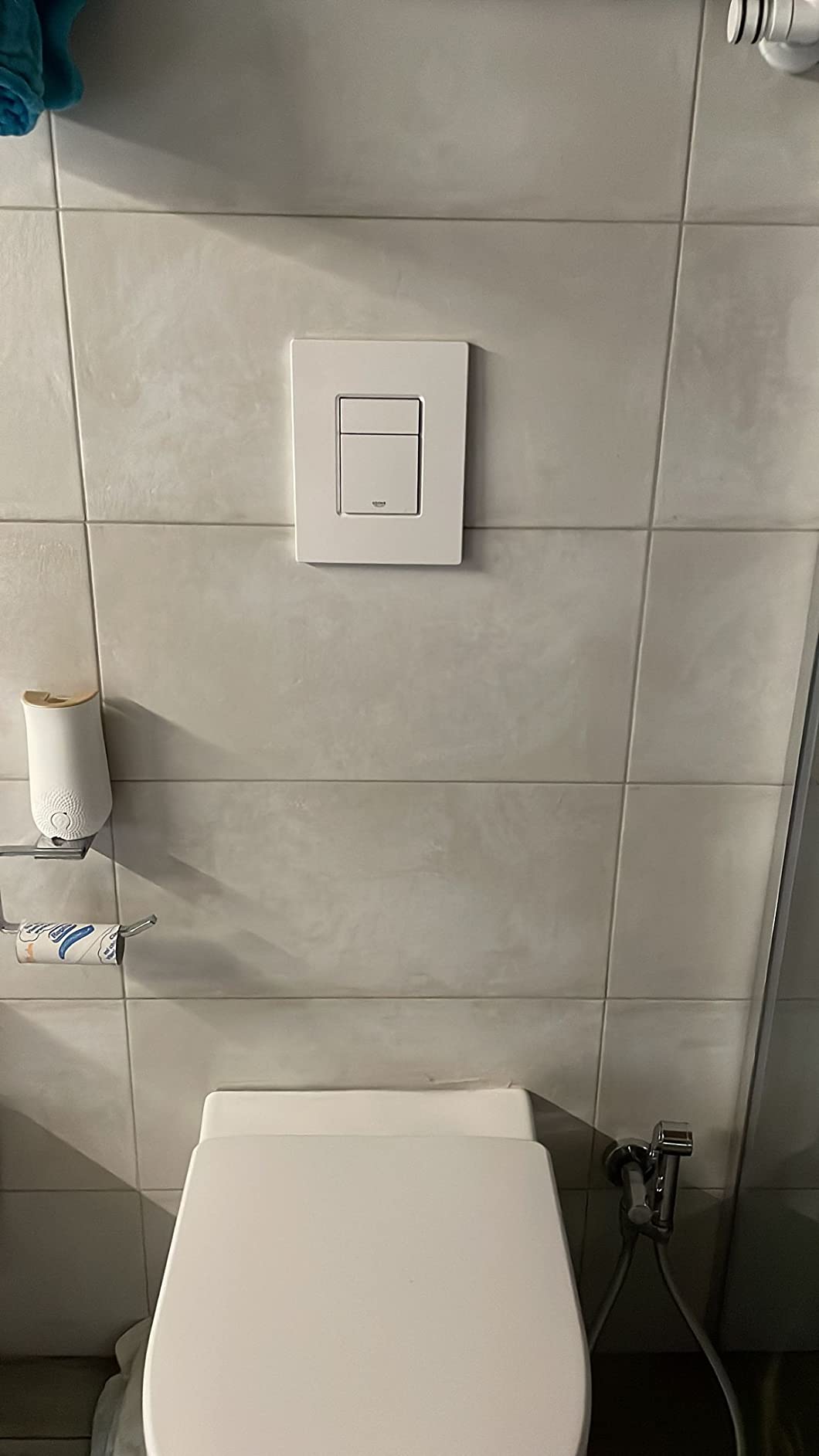 Grohe Skate Cosmopolitan 38732SH0 Placca WC Bianca doppio scarico