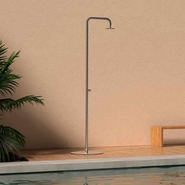 Sined Simius Doccia da Esterno Inox 230 cm Acqua Fredda