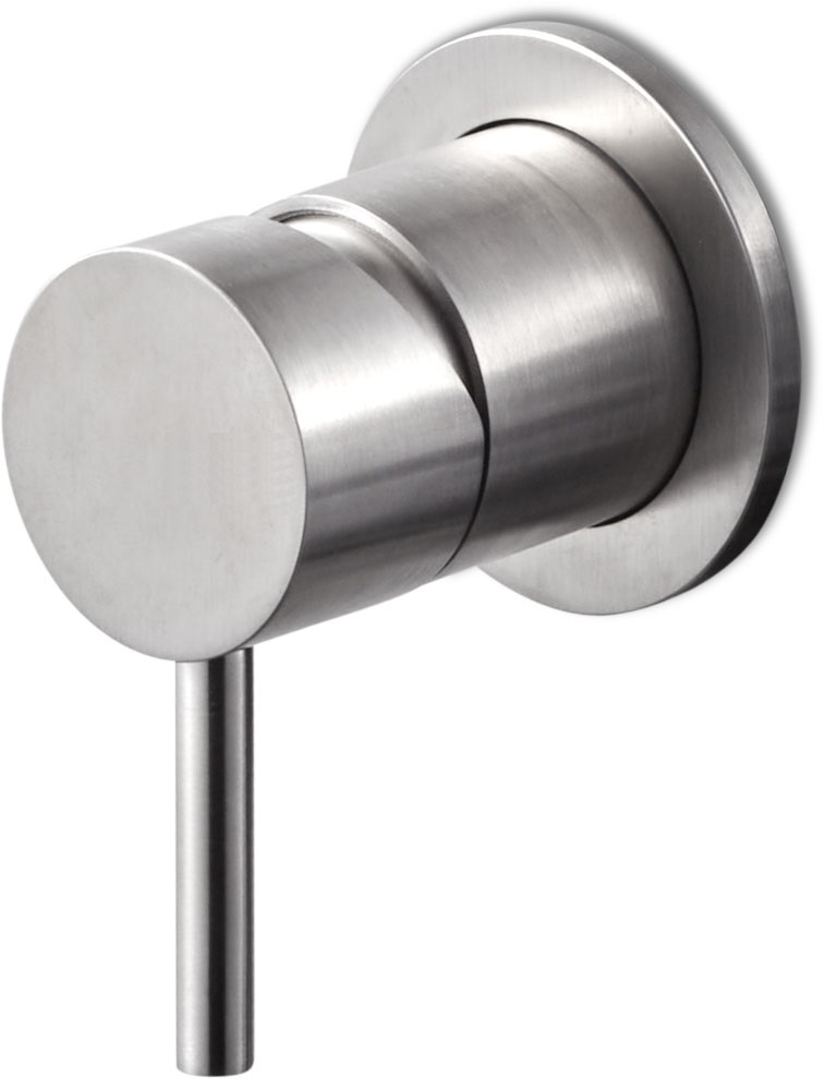 Tubico Nilo miscelatore doccia incasso design inox satinato