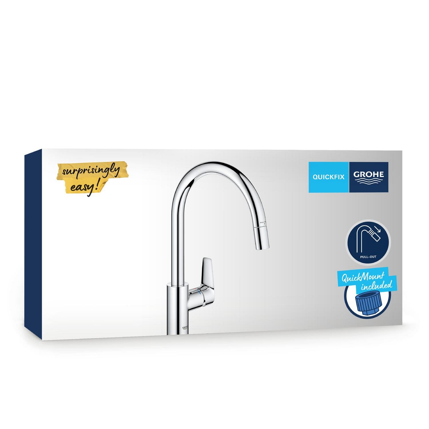 GROHE Start Edge 30550000 rubinetto cucina bocca alta