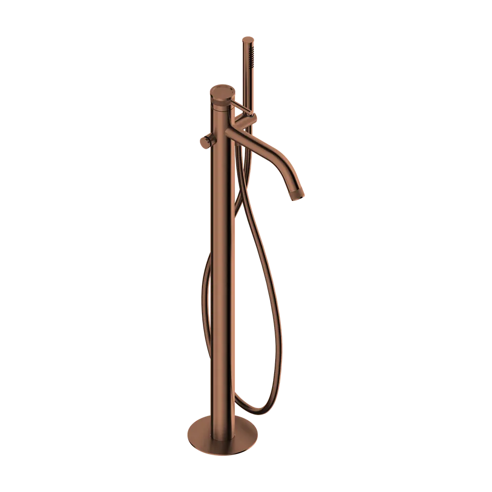 Tubico Volga Miscelatore Vasca a Pavimento Acciaio Inox 316L