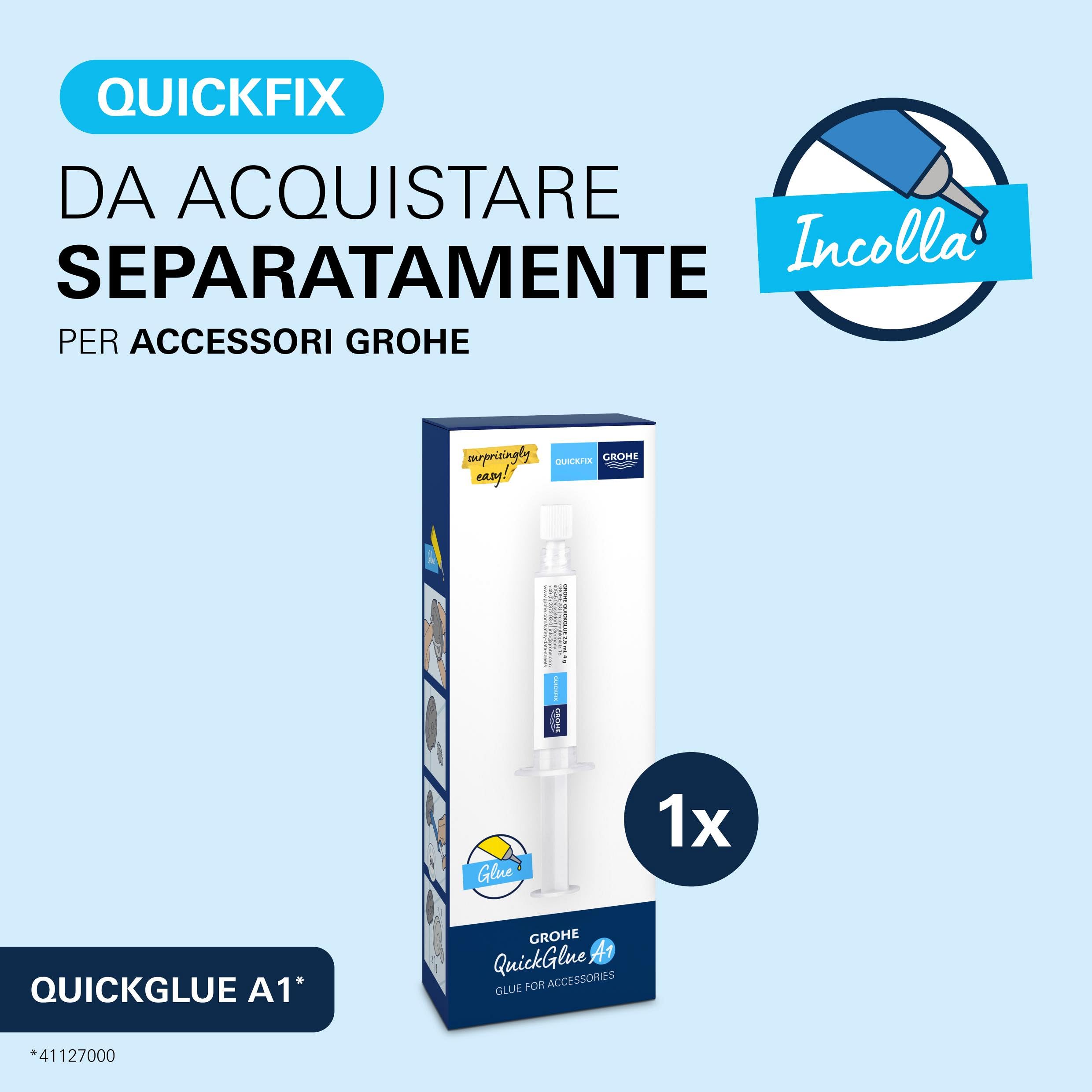 GROHE Start 41063AL0 dispenser sapone antracite 160 ml vetro