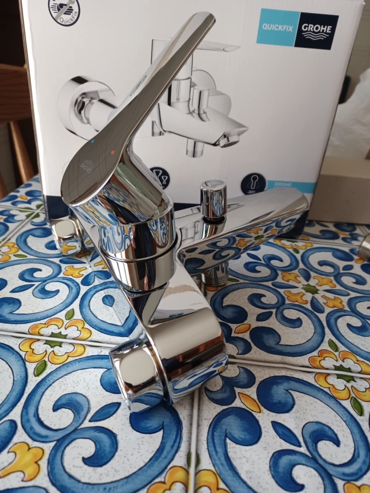 GROHE Start miscelatore vasca-doccia parete cromo