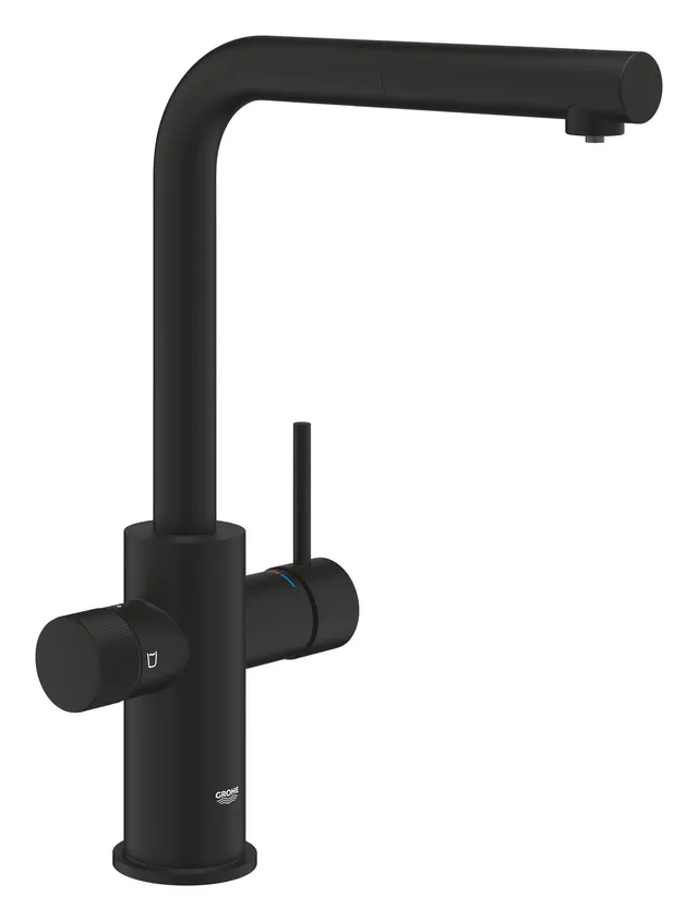 Grohe Blue Pure Minta 30590KF0 rubinetto cucina nero con filtro