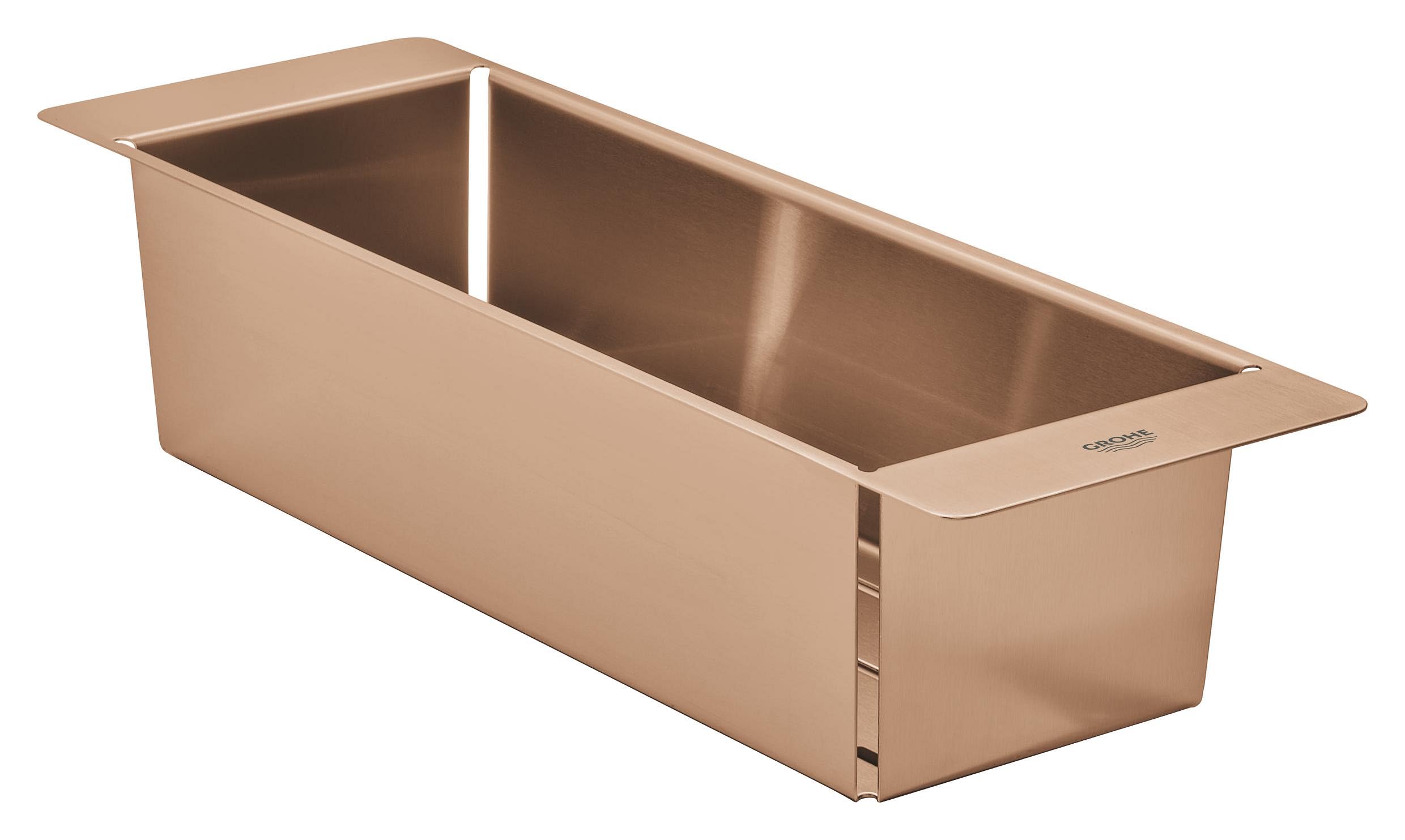 GROHE 40852AL0 vaschetta cucina forata 45 cm grafite spazzolato