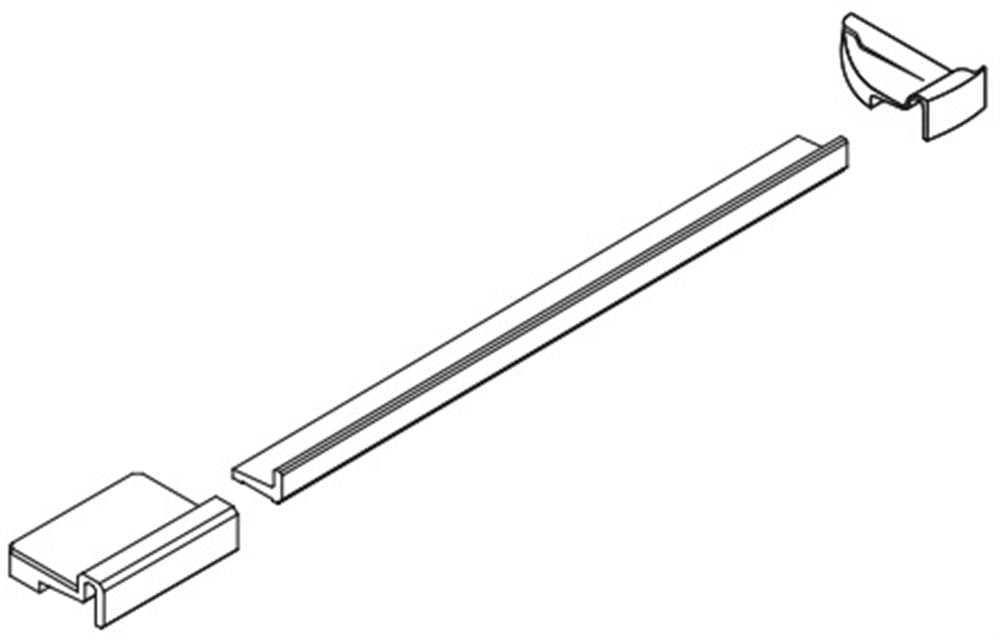 Vismaravetro Sintesi Kit SMF SL DX ricambio cromo
