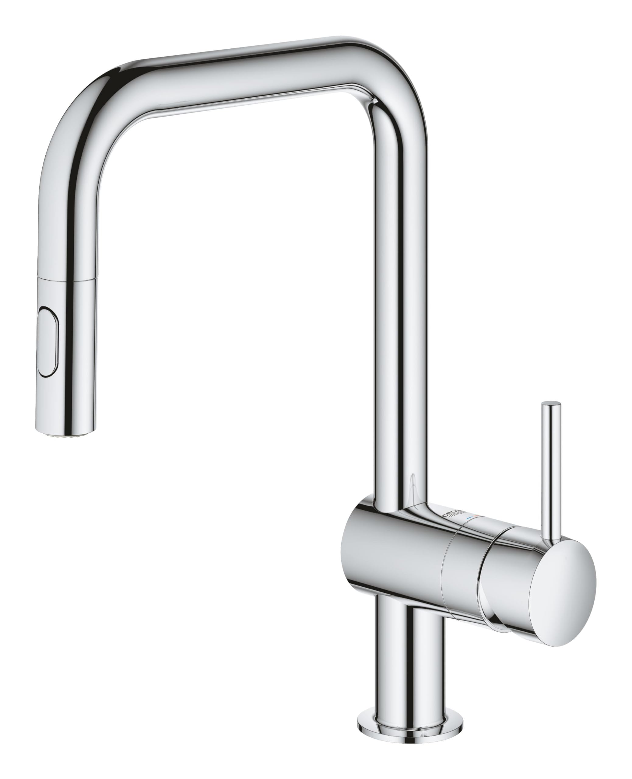 Grohe Minta 32322002 Miscelatore Lavello Cromo Doccetta Estraibile