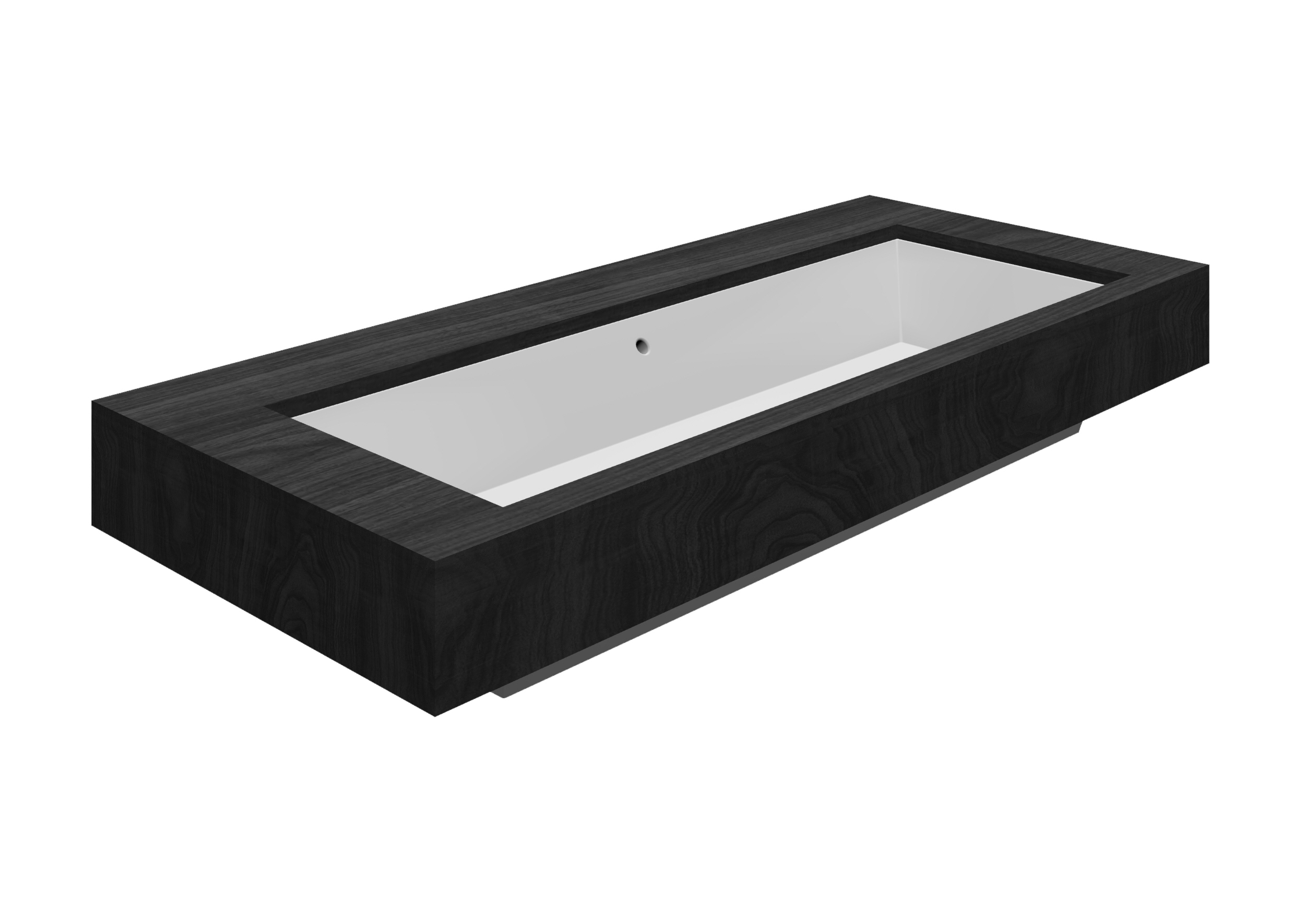 Scarabeo Teorema 2.0 100x36 S lavabo sottopiano bianco