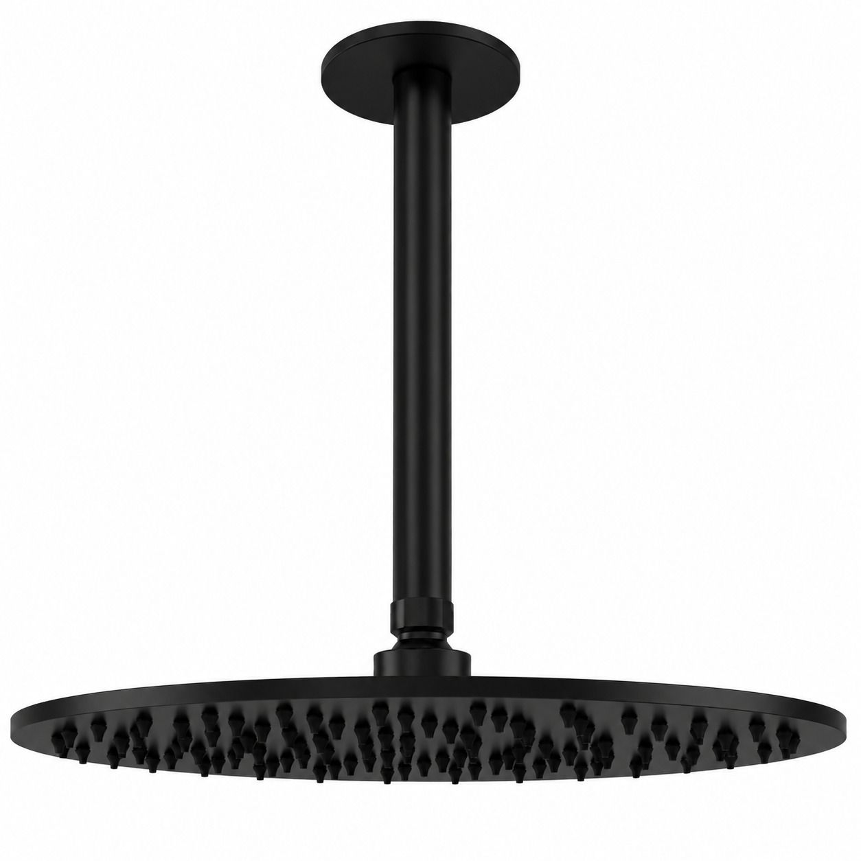 Sined Kit Soffitto Soffione Levante Lungo 30 Nero kit 30 cm