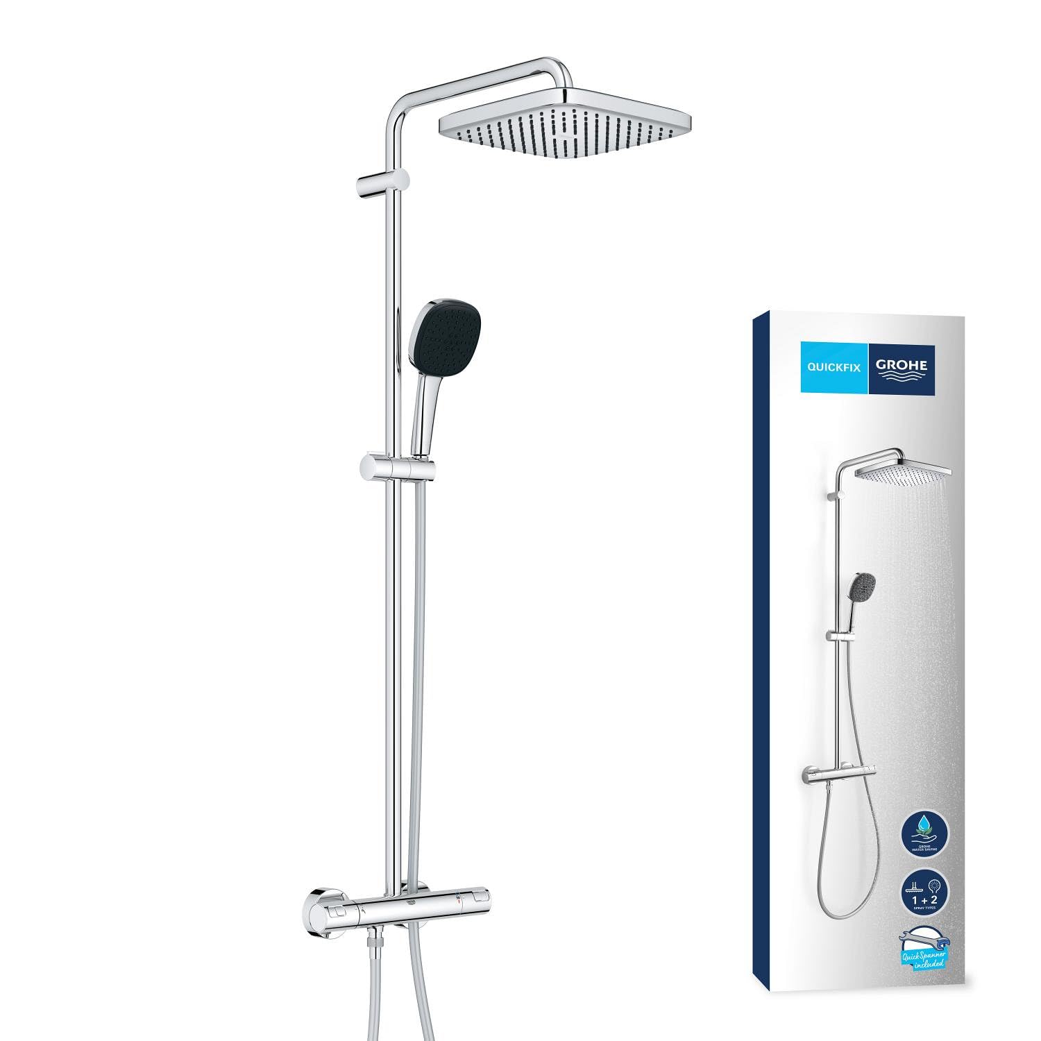 Grohe Vitalio Comfort 250 26696001 colonna doccia 114 cm