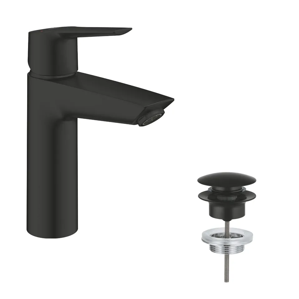 GROHE Start 237462432 miscelatore lavabo nero risparmio energetico