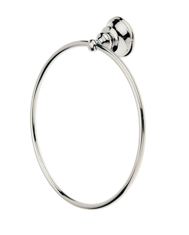 Scarabeo Tech portasalviette anello a parete cromato