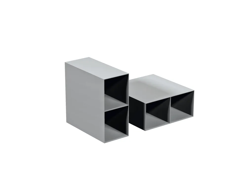 Scarabeo Solid contenitore bagno 45,5 cm sospeso