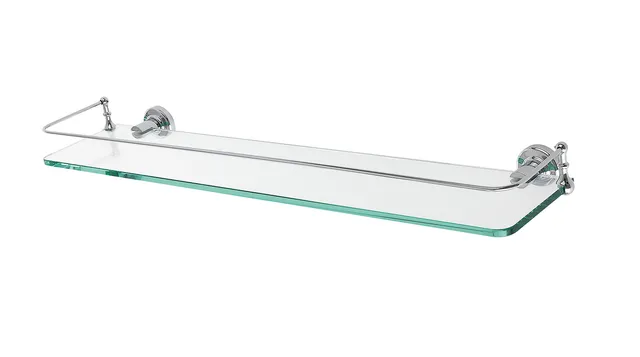 Scarabeo Tech mensola vetro sospesa bagno