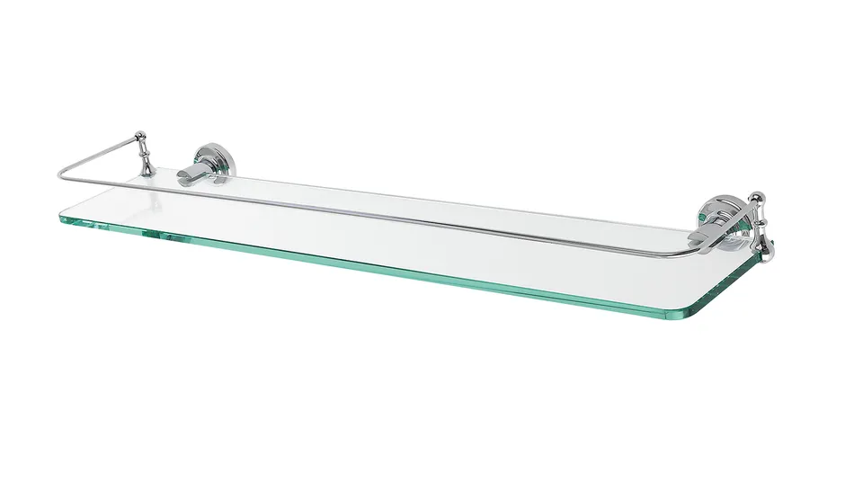 Scarabeo Tech mensola vetro sospesa bagno