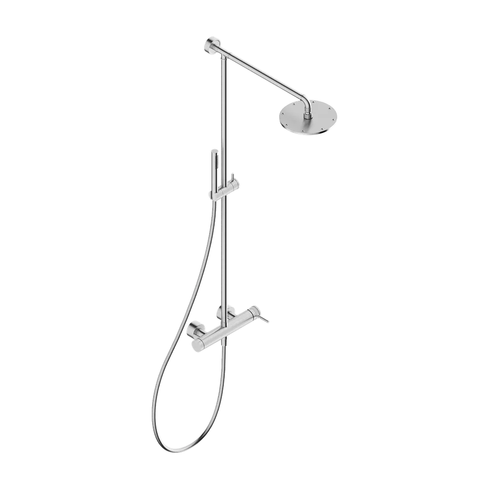 Tubico Volga colonna doccia scorrevole inox 316L 20 cm