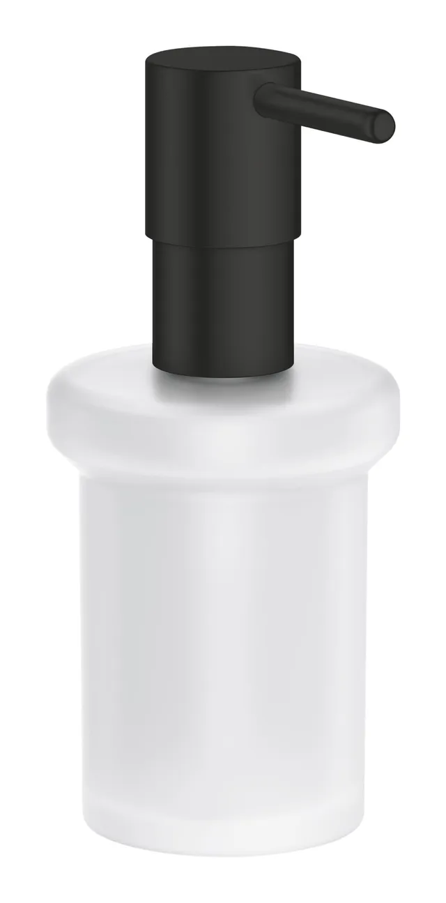 Grohe Start 411882430 dispenser sapone nero opaco vetro