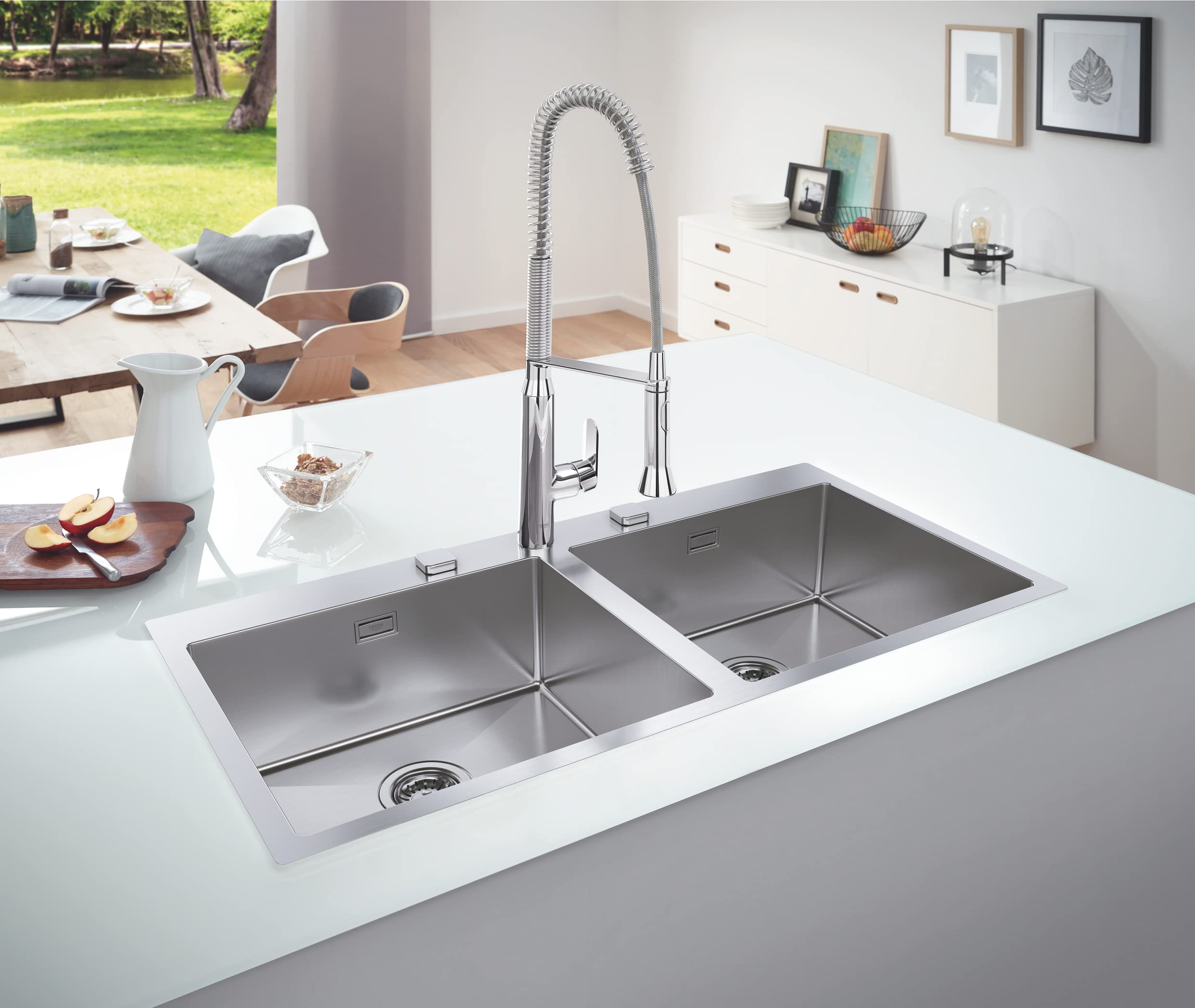 Grohe K800 31585SD1 lavello cucina inox