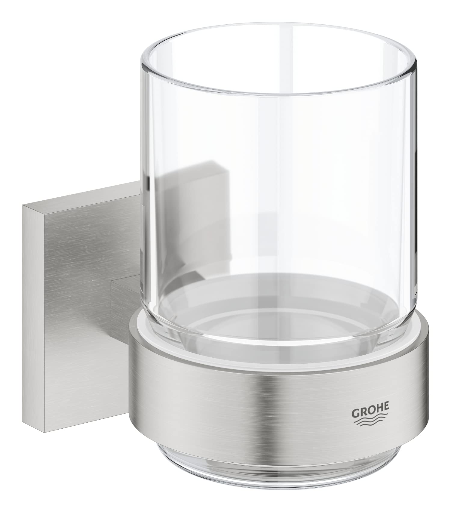 GROHE Start Cube portabicchiere vetro cromo 41097000