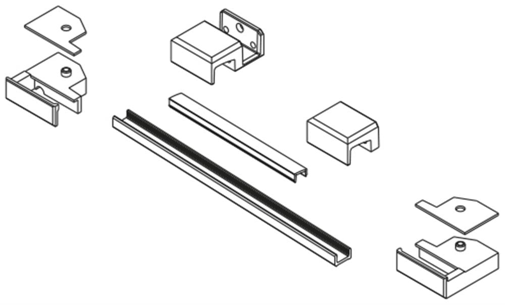 Vismaravetro Serie 8000 Kit SMF V3 C3 D3 Bianco