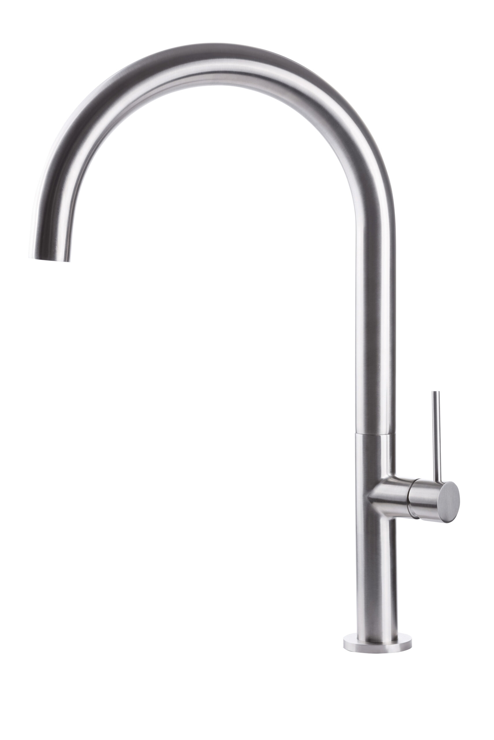 Tubico Kitchen River miscelatore lavello canna girevole inox