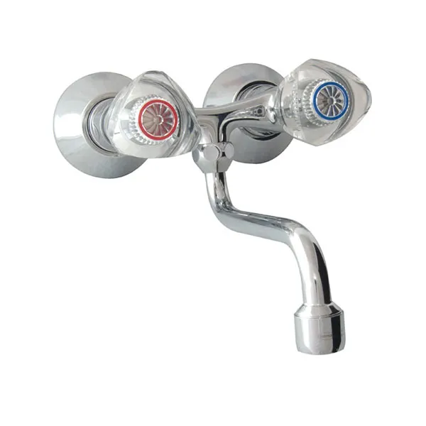 Schmiedl GS1423P rubinetto a muro due manopole interasse 100