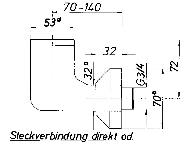 Schmiedl GS1088/20 sifone a imbuto antiodore 3/4 pollici