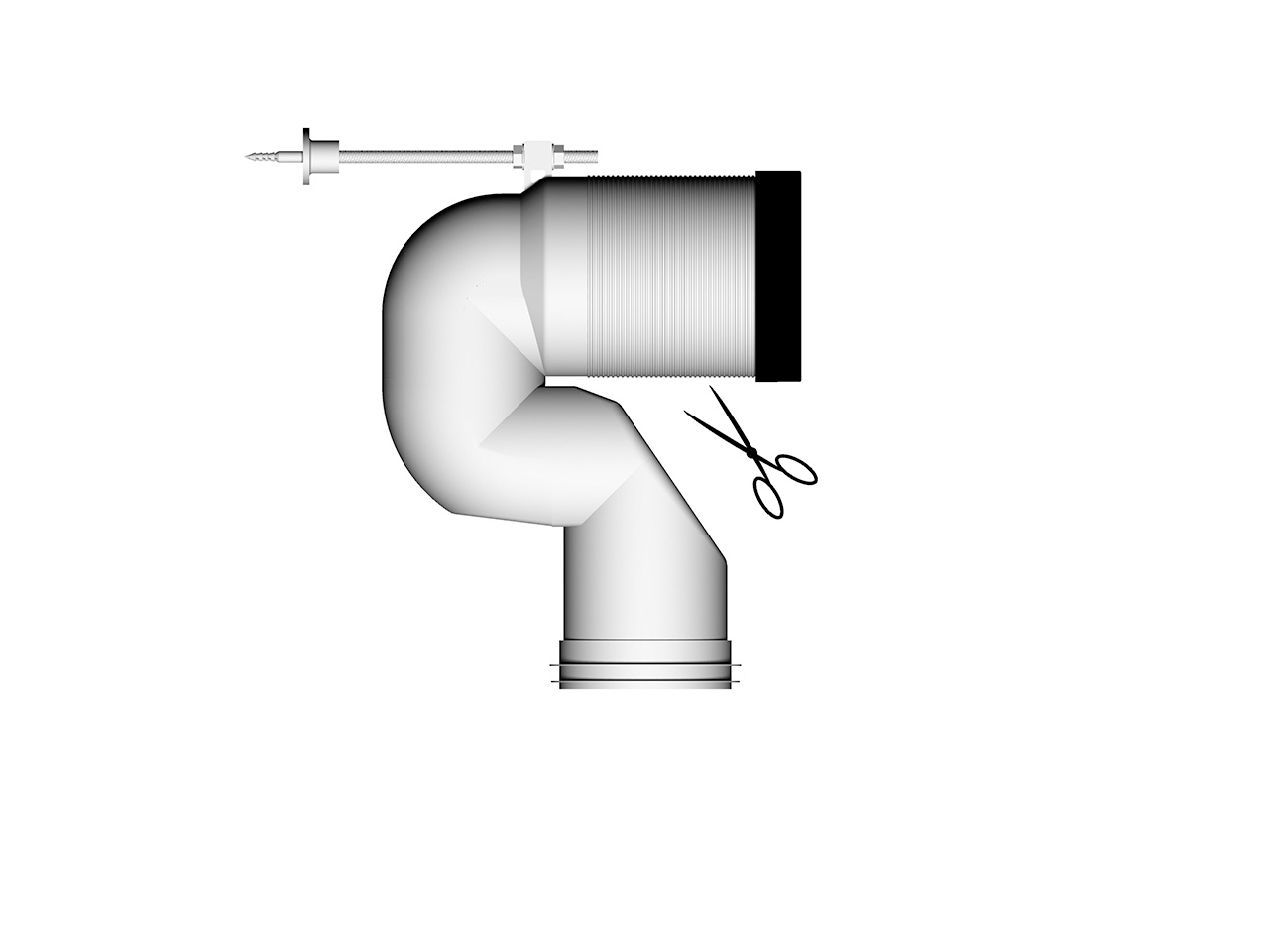 Scarabeo Tech 170/215 curva tecnica per WC
