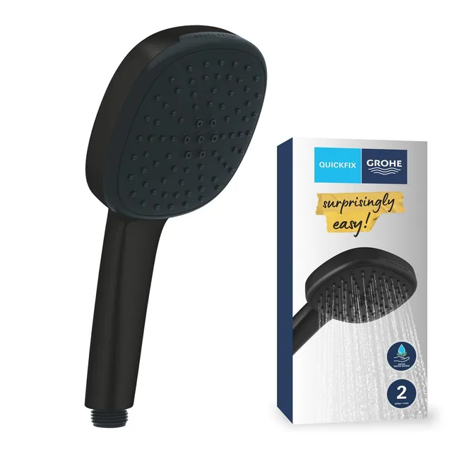 GROHE Vitalio Comfort 263972431 doccino 2 getti nero opaco