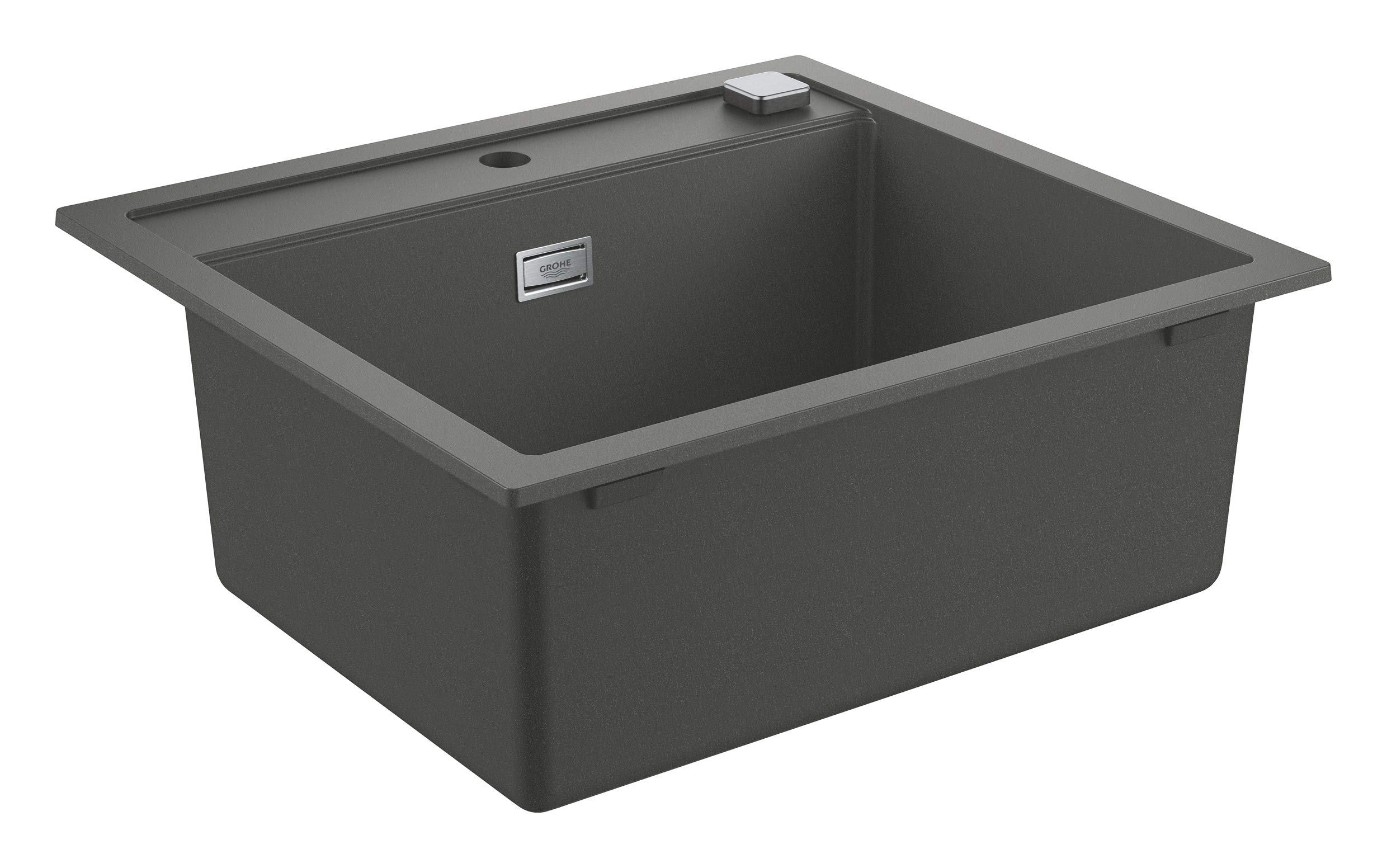 GROHE K700 80-C Lavello Cucina 78x50 Granite Black con Gocciolatoio