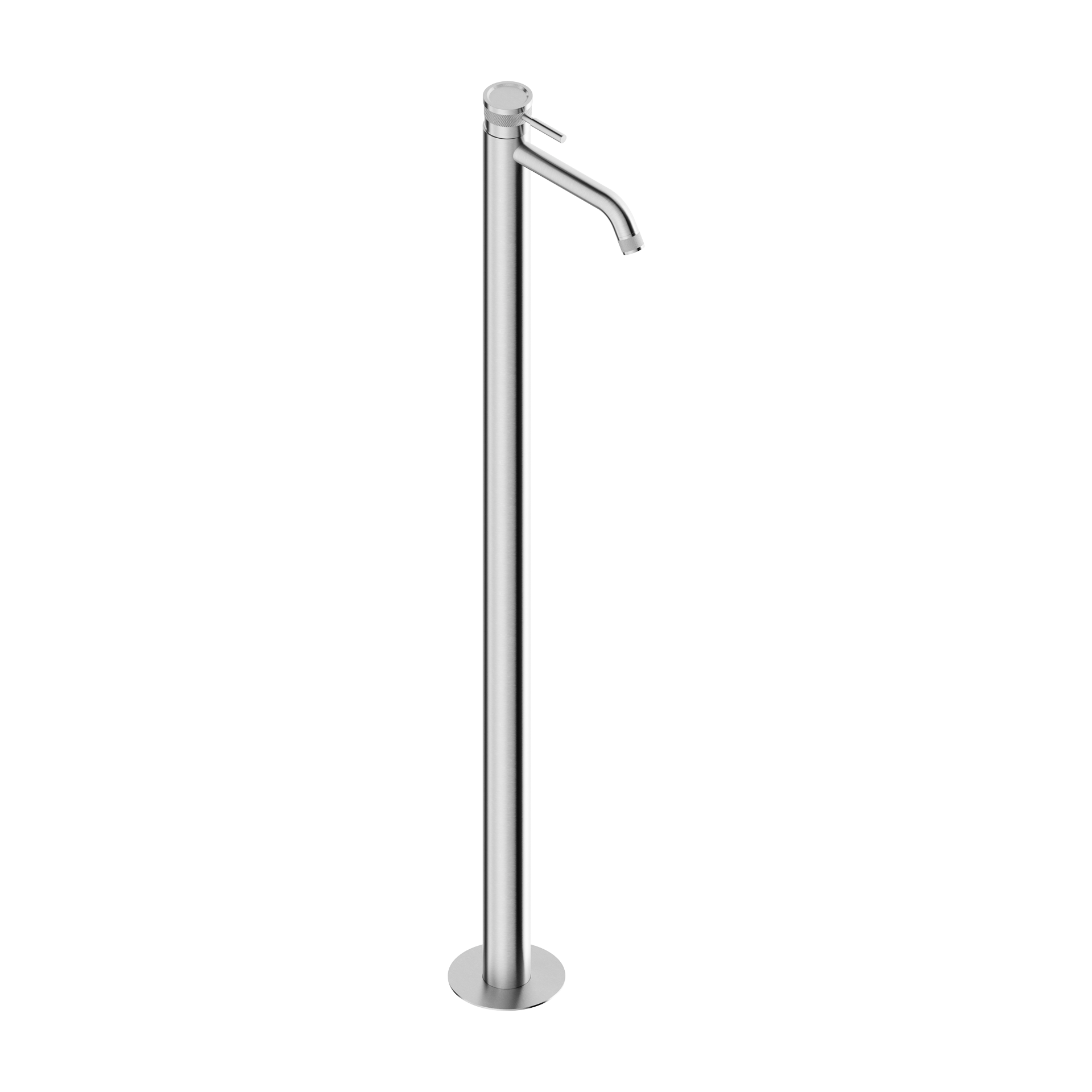 Tubico Volga miscelatore lavabo a pavimento bocca 17 cm
