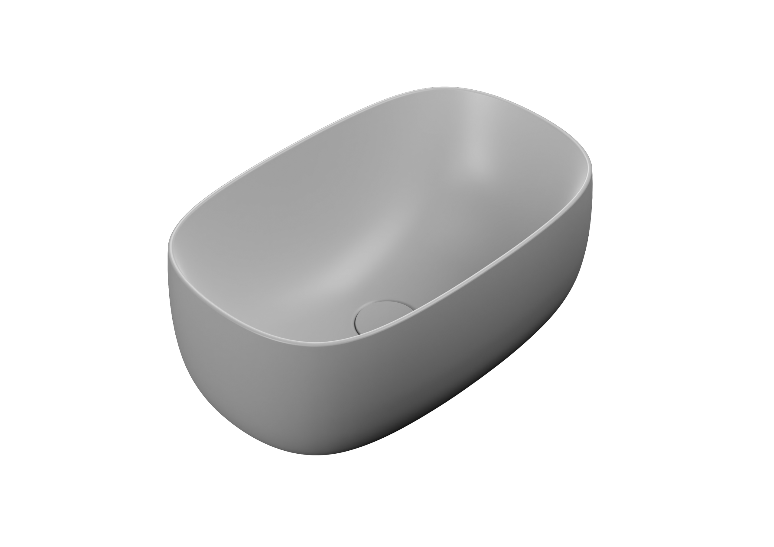Scarabeo Fidia 44,5x28,5 lavabo ceramica bianco