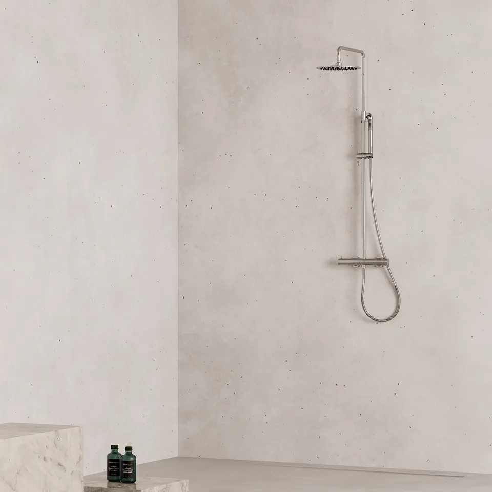 Sined Levante doccia termostatica parete inox satinato