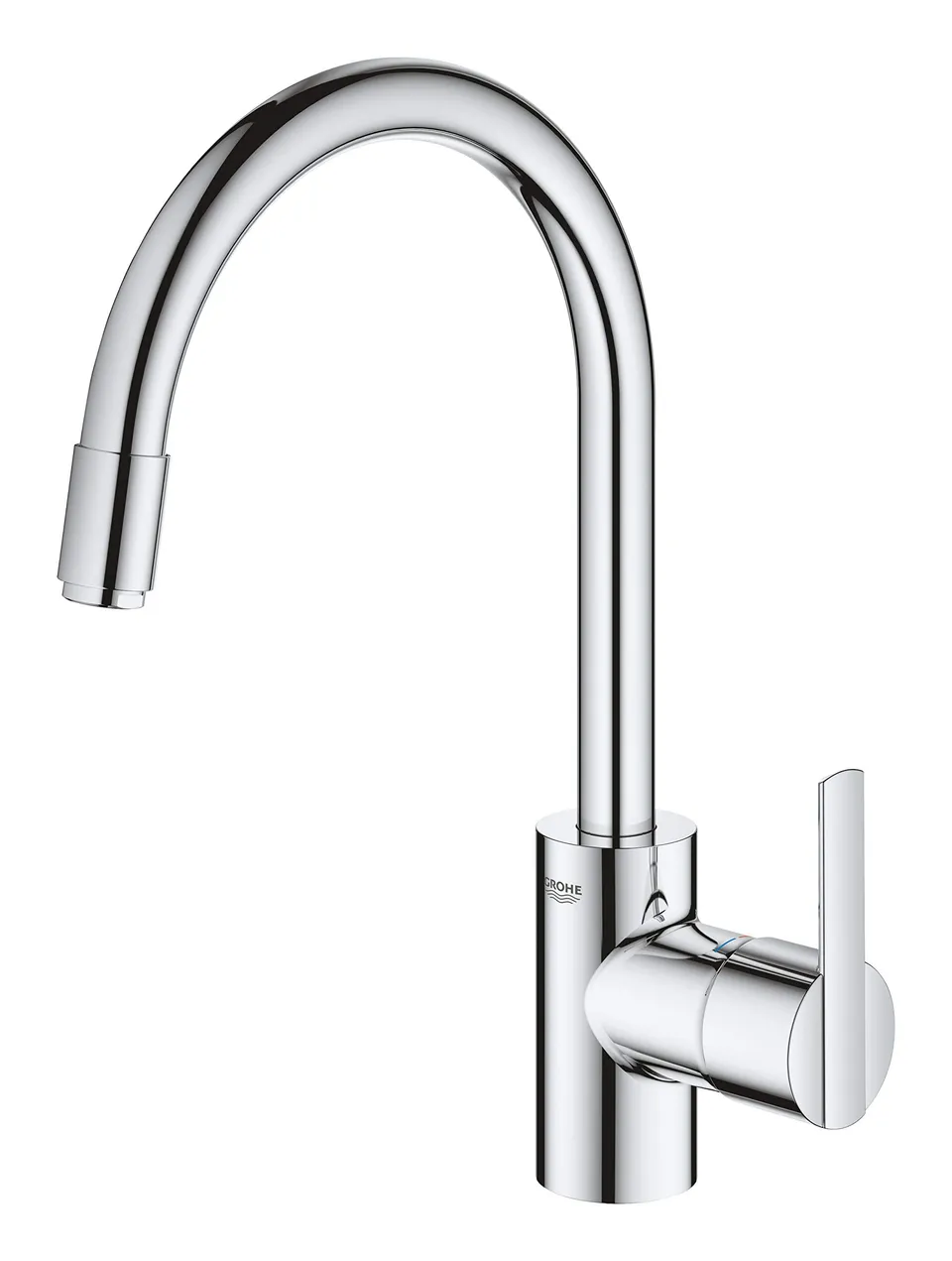 Grohe Eurocube 32671002 Rubinetto Cucina Cromo Girevole