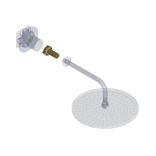 Schmiedl GS04914WA1 Adattatore parete 1/2 metallo