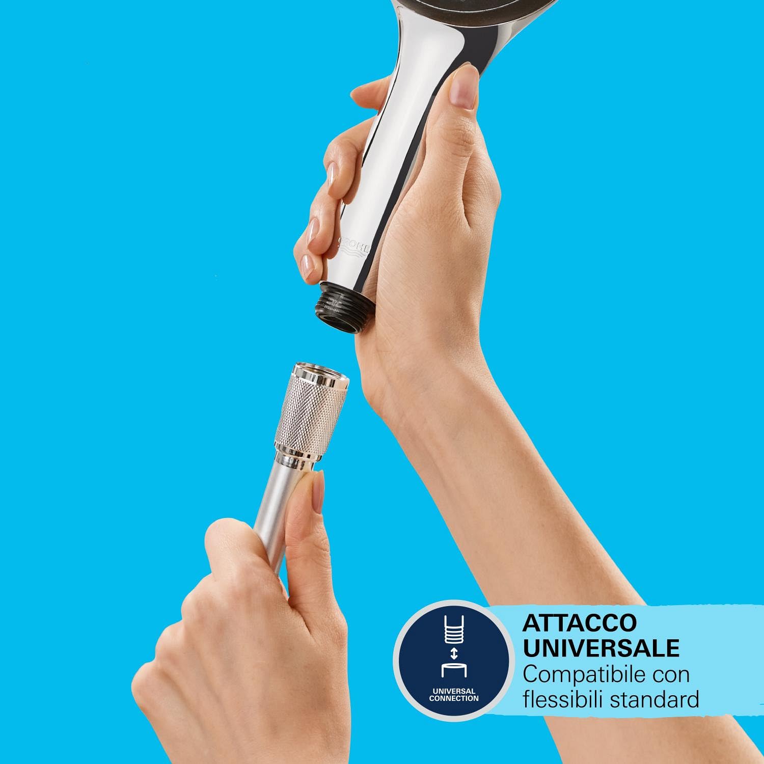 Grohe Vitalio SmartActive 150 Doccetta 3 Getti Bianca 9,5 l/min