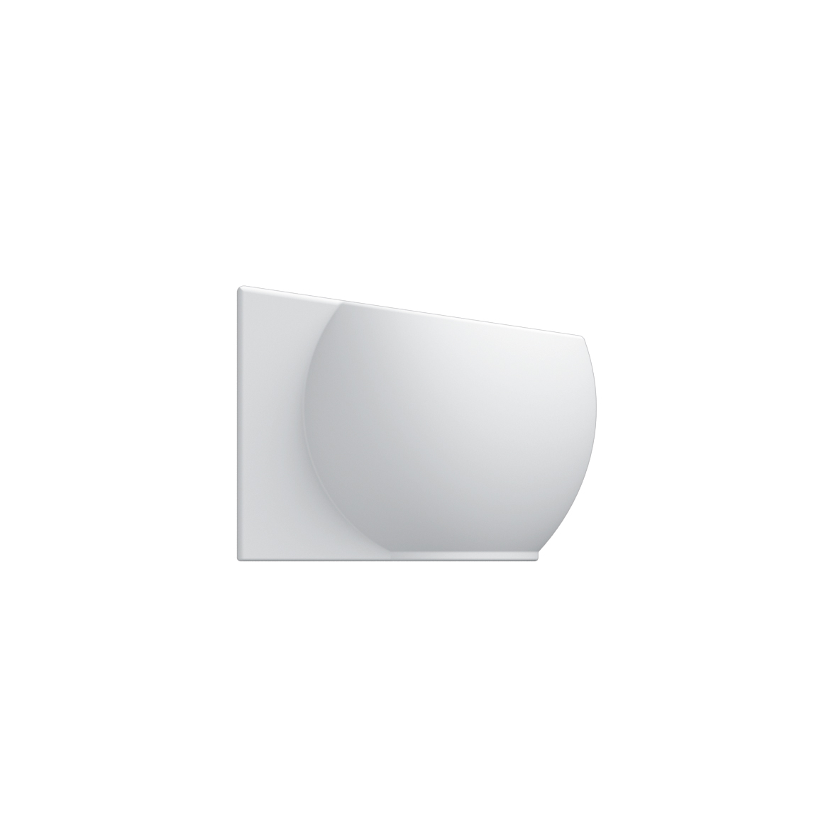Scarabeo Planet bidet a terra bianco 50x45 cm