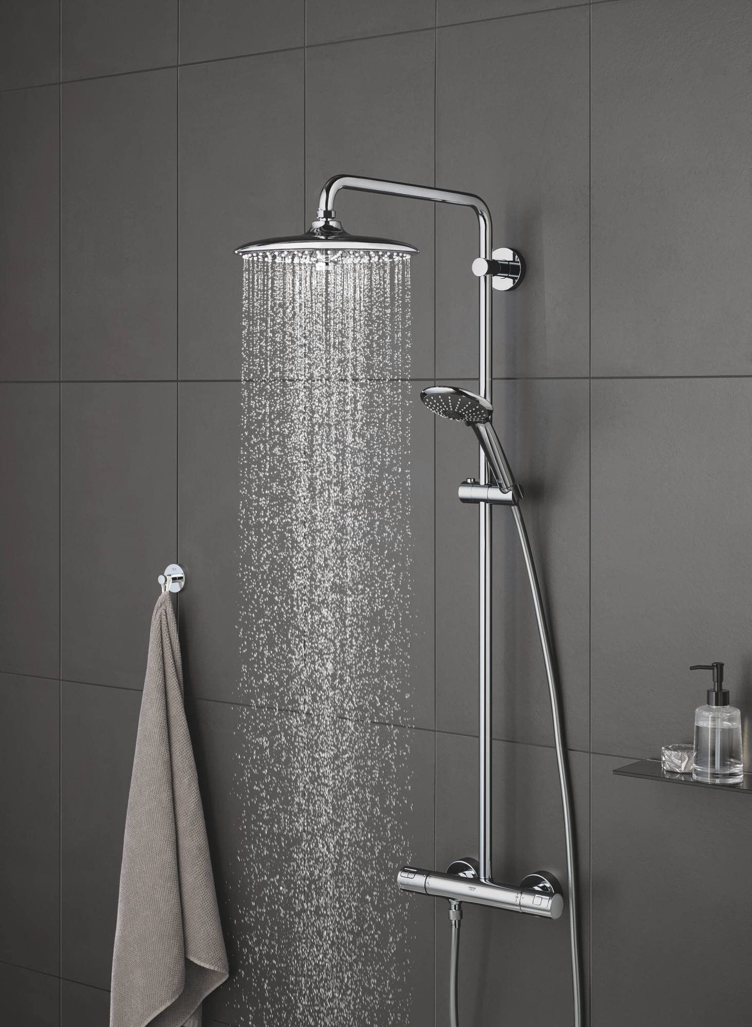 Grohe Vitalio Joy 260 26462000 soffione doccia 3 getti