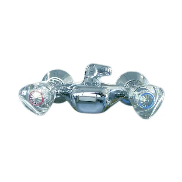 Schmiedl GS1510 Rubinetto Vasca a Muro 2 Manopole con Doccia
