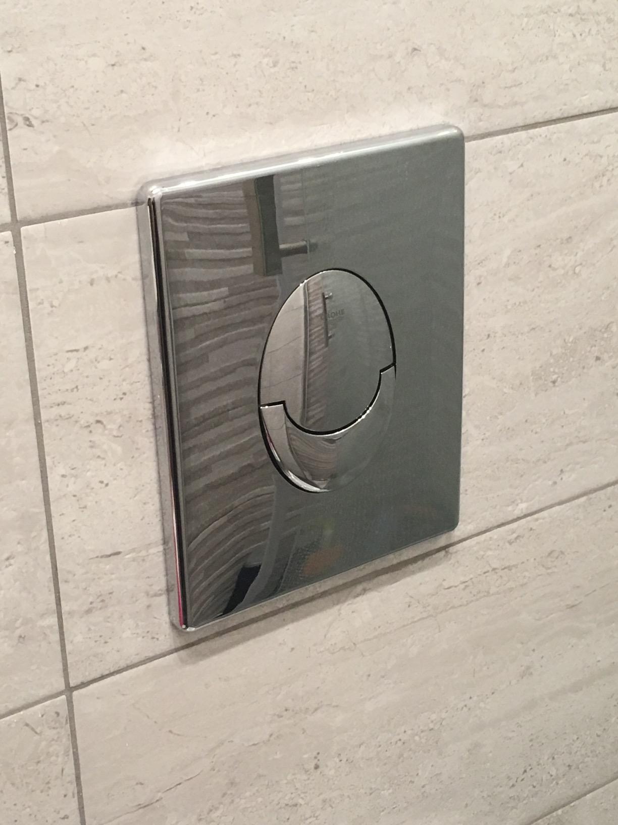 GROHE Skate Air 38505SH0 placca WC bianco verticale