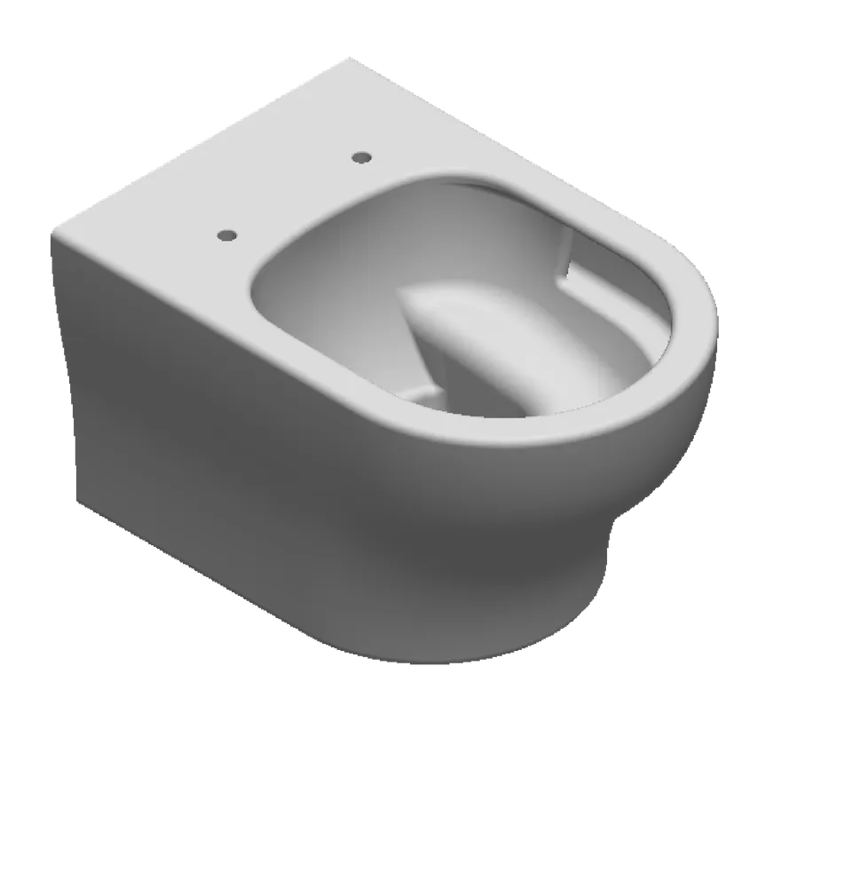 Scarabeo Evo Twist vaso sospeso in ceramica
