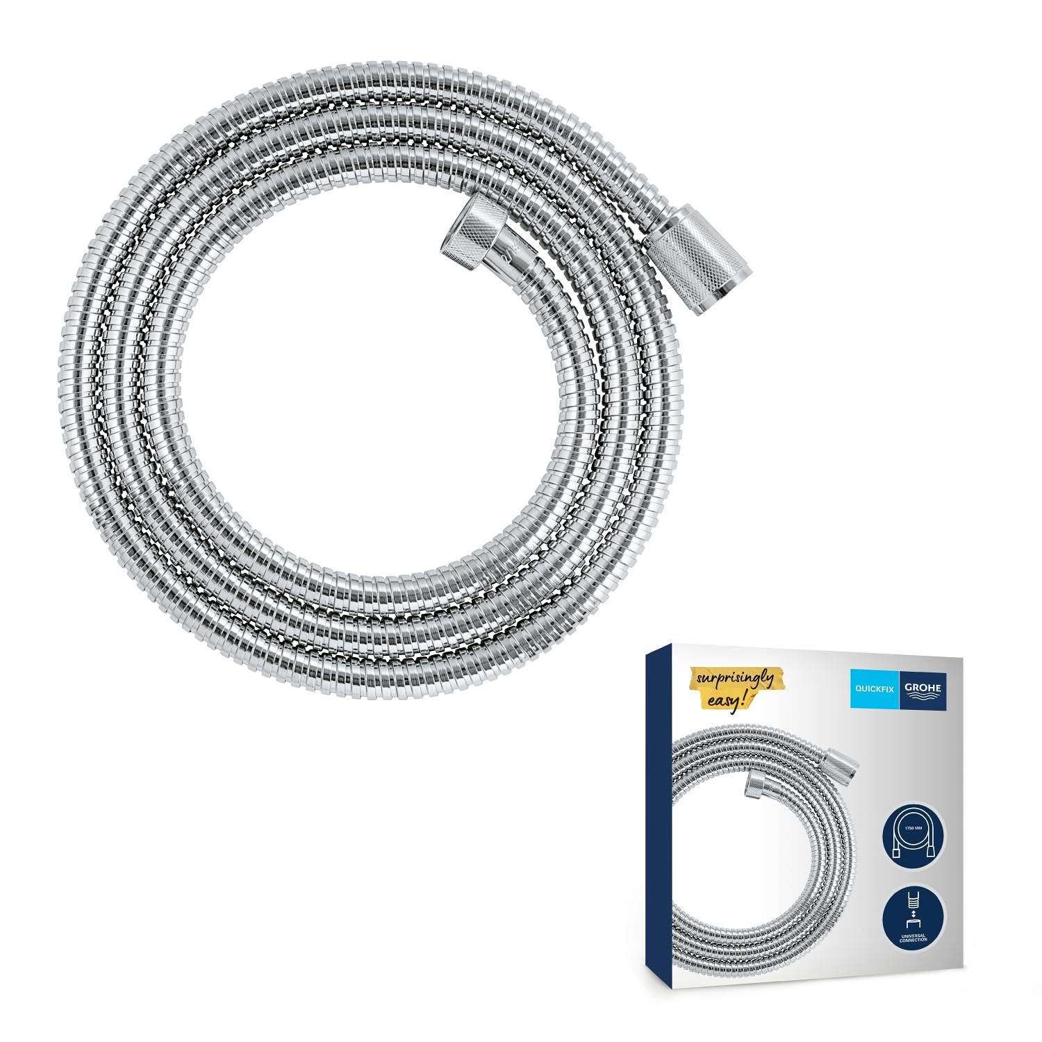 GROHE VitalioFlex 22108000 flessibile doccia 1,5 m metallo