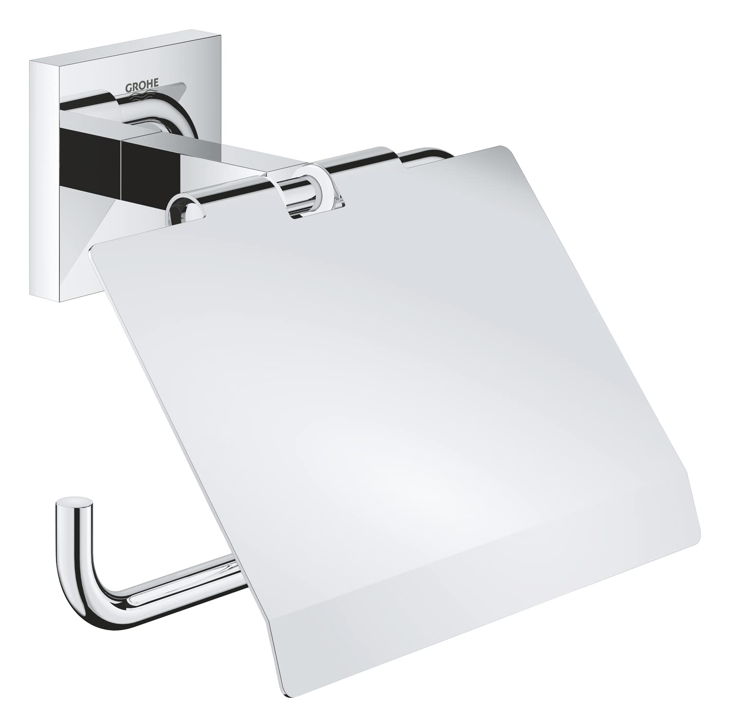 Grohe Start Cube 411022430 portarotolo nero opaco 111 mm